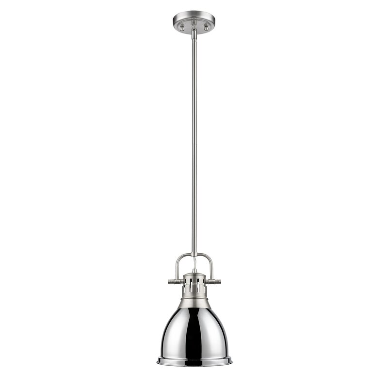 Beachcrest Home Bodalla Light Single Dome Pendant Reviews Wayfair